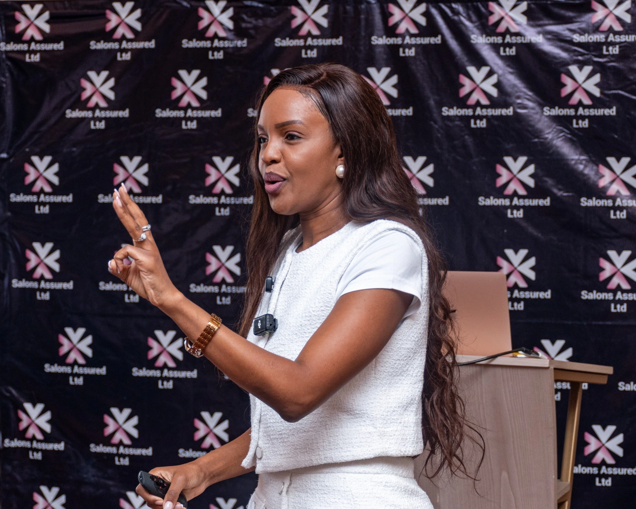 Salons Assured facilitator sharing practical beauty business insights